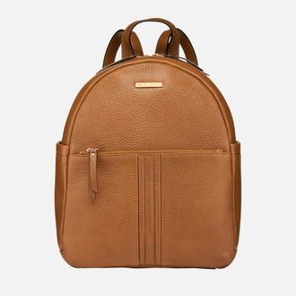 Geox Eliebeth Backpack Woman Cognac, Size: ONLY