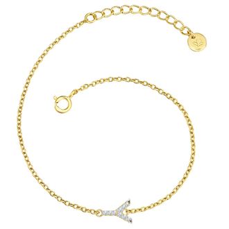 Glanzst&uuml;cke M&uuml;nchen Womens Female Sterling Silver Bracelet - Gold - One Size