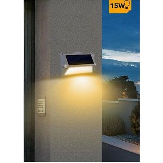 Trade Shop Trade Shop Traesio - Trade Shop - Led Applique Con Show Pannel Sensore Moviment Crepuscolare Yh0408-pir