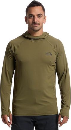 Mountain Hardwear Crater Laketm Hoody Mens Clothing Combat Green : 2XL, Elastane/Polyester