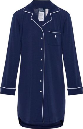 Polo Ralph Lauren Dames, Nachtkleding & Lounge, Blauw, Maat: L Leer