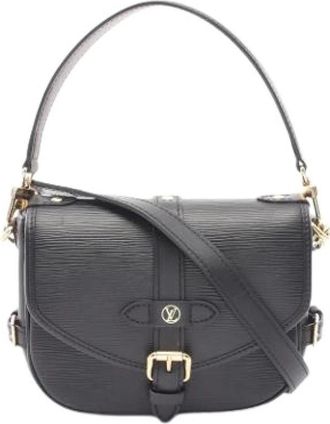 Louis Vuitton Pre-owned Vintage Epi Handbag - Dames - Vintage Schoudertas - Zwart - ONE Size - Leer - Vintage