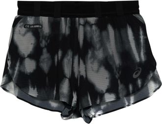Asics Metarun Split Short - Sport - Hombre - Negro - M