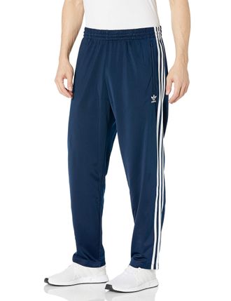 adidas Originals Mens Firebird Track Pants, Collegiate Navy/White, Medium