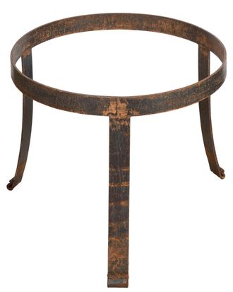 Biscottini International Base Para Macetas De Hierro Macizo, Di&aacute;metro 55 X Altura 46 Cm