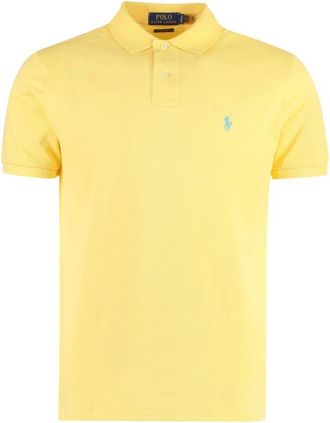 Polo Ralph Lauren Polo Shirt van Katoen - Heren - Polos - Geel - M - Katoen - Tops