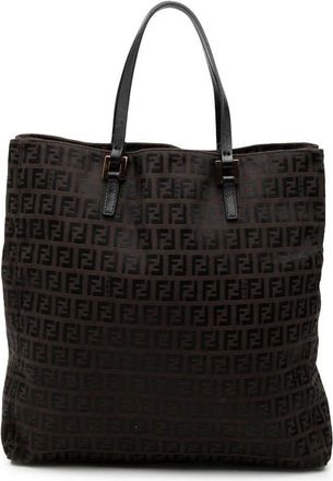Fendi Pre-owned Fendi Zucchino Canvas Tote Ladies 3202 8BH020 019