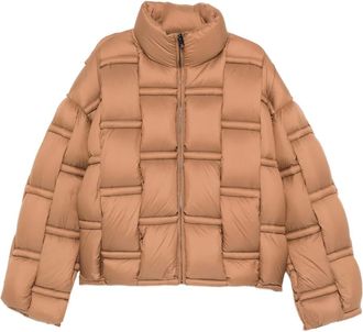 RAXXY Piumino con inserti - Marrone