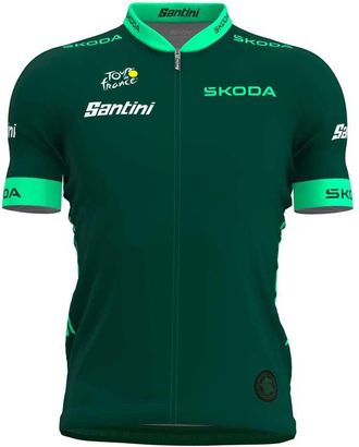 Santini Best Sprinter Jersey - Tour de France Official Jersey Men Green