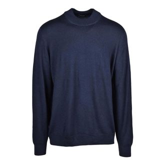 Drumohr Heren, Truien, Blauw, Maat: 3XL Wol