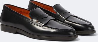 Santoni Mocasines penny Milo de piel