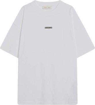 Fear of God T-shirt Girocollo Manica Lunga - Heren - T-shirts - Wit - S - Tops