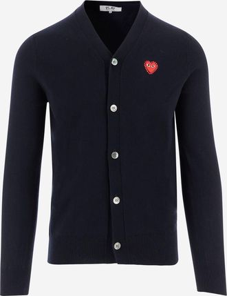 Comme Des Garçons Wolf Cardigan With Logo