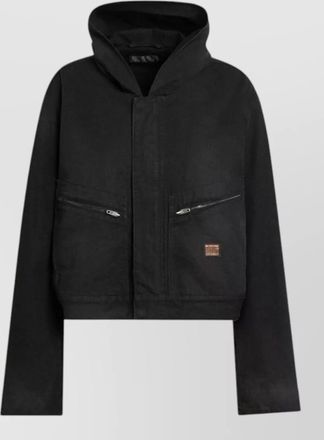 Balenciaga cropped hooded jacket