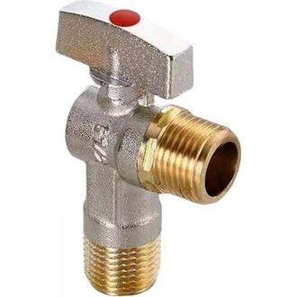 OEM V&aacute;lvula Triangular De Cierre Angular De Lat&oacute;n Ulisem Para Inodoro Y Lavabo De Ba&ntilde;o - Roja