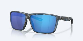 Costa Unisex Rincon Ii Polarized Sunglasses In Deep Water Camo Blue Mirror