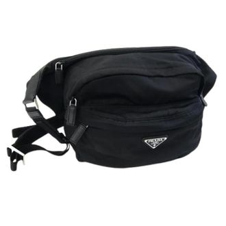 Prada Vintage, unisex, Zwart, ONE Size, Nylon, Pre-owned Nylon Heuptas