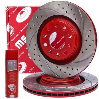 OEM Discos De Freno Traseros 24012202201se-set-ms 2 Piezas Sport-ext