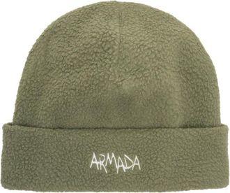 Armada Mccole Hi-Pile Fleece Beanie M&uuml;tze - Unisex | oliv
