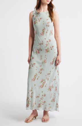 Reformation Prescott Floral Column Maxi Dress in Dama at Nordstrom, Size X-Small