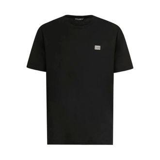Dolce & Gabbana Logo Plaque T-Shirt