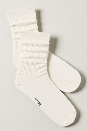 Eberjey Rib Crew Socks