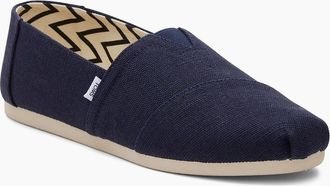 Toms Mens TOMS Alpargata Cotton Mens Navy Shoes - Size: 11