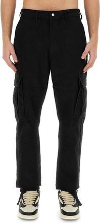 Marcelo Burlon Black Regular Cargo Pants