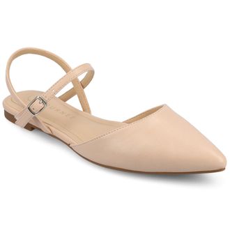 Journee Collection Women & apos;s SuperNatural Shades Martine Medium and Wide Width Flats