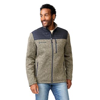 Free Country Mens Frore Knit Fleece Jacket