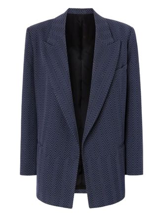 Missoni Blazer con motivo chevron - Blu