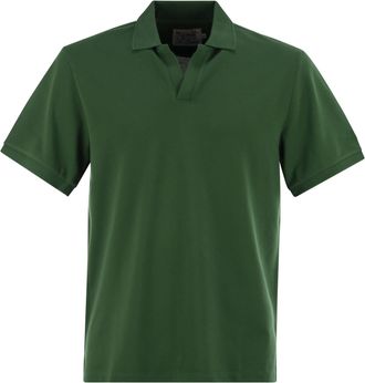 MC2 Saint Barth Charles Piqué Polo Shirt