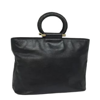 Celine Pre-owned Handbags, female, Black, Size: ONE SIZE Pre-owned Vintage Handbag
