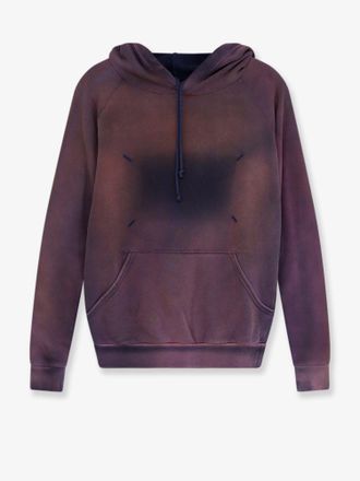 Maison Margiela Felpa in cotone con effetto washed out - MAISON MARGIELA - gender_Woman