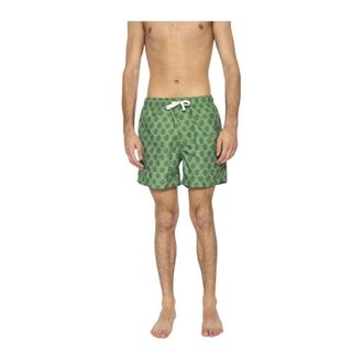 Only & Sons Onsbasile Life Zwemshort - Heren - Strandmode - Groen - L - Badmode