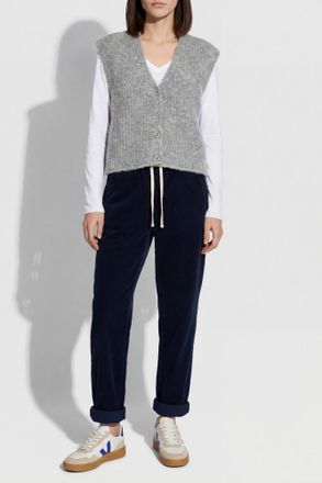 American Vintage Long-sleeve Top, Womens, White