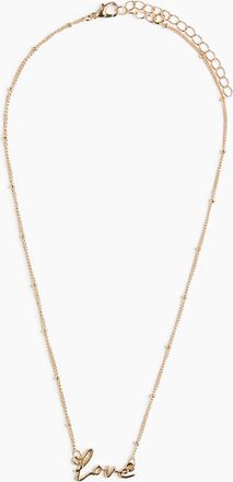 H&M Halskette mit Textmotiv - Gold