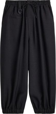Yohji Yamamoto Broeken, Heren, Zwart, L, M Cuff FT PT