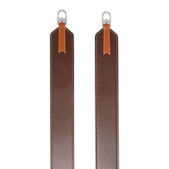 Max Mara Leather Shoulder Strap - Cocoa