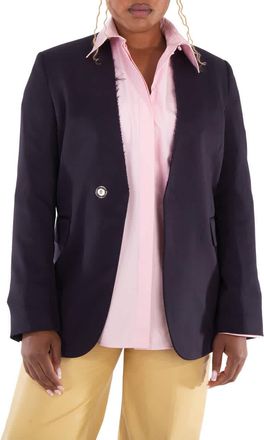 Maison Margiela Mm6 Maison Margiela Collarless Jacket