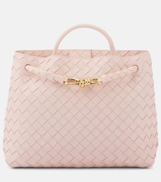 Bottega Veneta Andiamo Intrecciato leather tote bag
