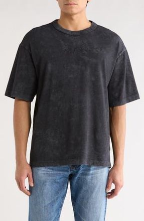 Calvin Klein Powder Wash Heavyweight Cotton T-Shirt in Black at Nordstrom Rack, Size Xx-Large