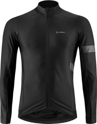 LOEFFLER Bike L/S Jersey Capitano Velotrikot f&uuml;r Herren | schwarz