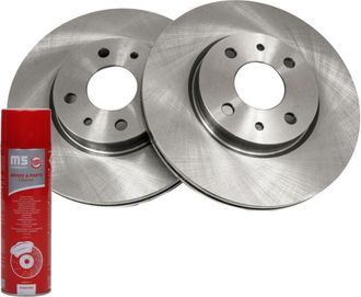 OEM Discos De Freno ms 2 Uds. Delanteros Izq./der. Alfa Romeo Mito, Citroen Nemo, Fiat 500, 500 C, Bravo Ii, Fio