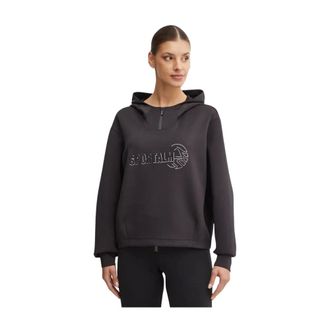 Sportalm Dames, Sweatshirts & Hoodies, Zwart, Maat: M Poliester