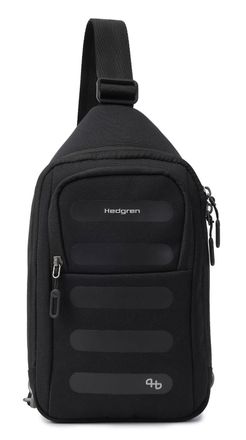 Hedgren Unisexs Sling Bag + RFID, Black, Talla única