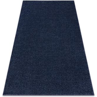 RugsX Rugsx - Alfombra Softy Llanura Color S&oacute;lido Azul Oscuro Blue 140x190 Cm