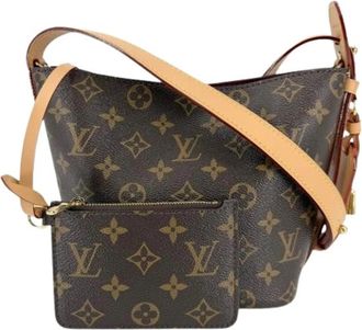 Louis Vuitton Pre-owned Monogram Bucket Bag - Dames - Vintage Tas - Bruin - ONE Size - Vintage