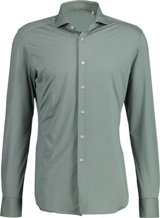 Xacus Hyper Flex Overhemd - Lichtgroen - Heren - Casual Overhemden - Groen - M - Leer - Overhemden