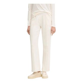 Emporio Armani Dames, Broeken, Beige, Maat: XL Katoen